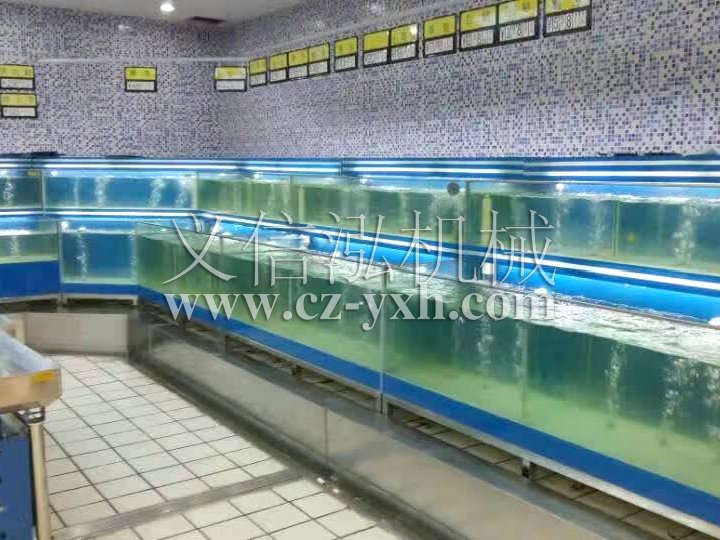 Supermarket fish tank