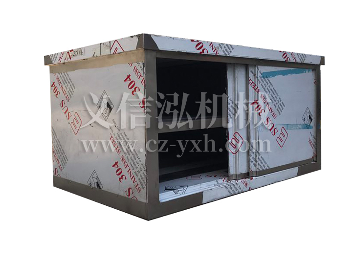 Non standard customized 304 stainless steel kitchen with heating and charging table Hotel canteen kitchen chef console