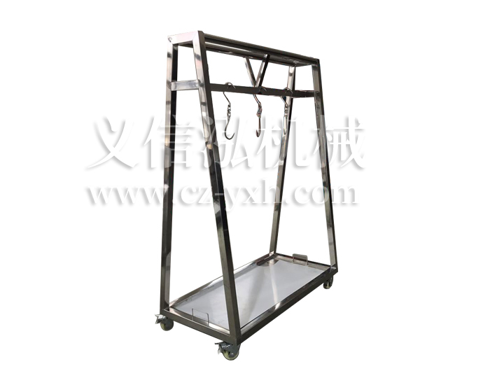 Non standard customized reinforced 304 stainless steel meat rack for various cured products